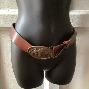 Vintage Austin Nichols Wild Turkey Whiskey Belt